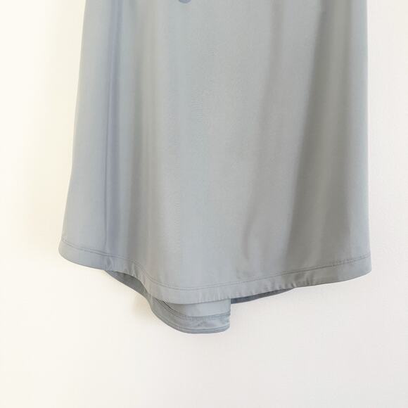 PELOTON Distance Shirttail Tank Top Slate Blue Gray Medium M - Picture 6 of 10